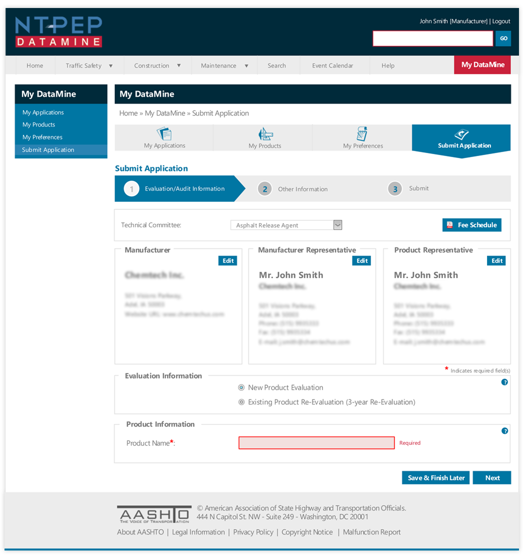 High-fidelity Wireframe sample